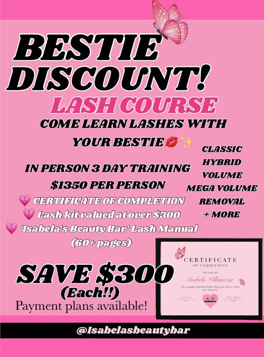 Bestie Lash Course Bundle